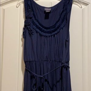 Maternity dress size L navy